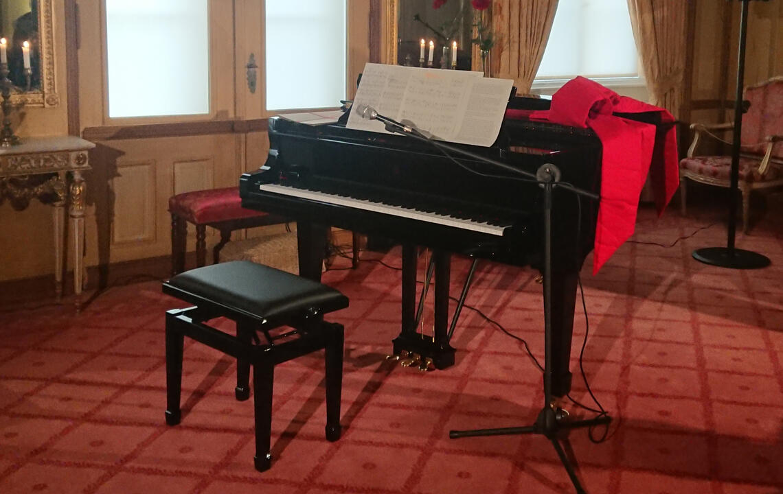 Wolfgang Schäfer, Rose Günther, Elisabeth Hackenberg und Yannick Klix